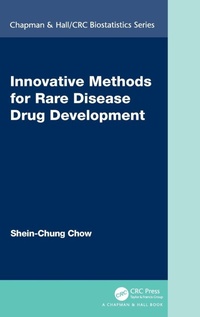 Enlarge image Cover: Innovative Methods for Rare Disease Drug Development - Chapman & Hall/CRC