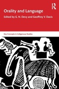 Cover: Orality and Language - Routledge India