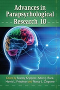 Cover: Advances in Parapsychological Research 10 - McFarland & Co Inc