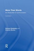 Cover: More Than Words - Routledge