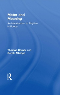 Enlarge image Cover: Meter and Meaning - Routledge