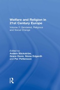 Cover: Welfare and Religion in 21st Century Europe - Routledge