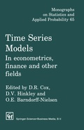 Cover: Time Series Models - Chapman & Hall/CRC