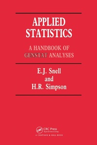 Enlarge image Cover: Applied Statistics - Chapman & Hall/CRC