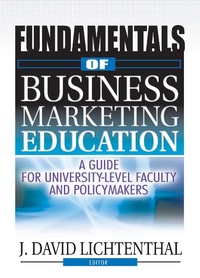 Abbildung von: Fundamentals of Business Marketing Education - Routledge