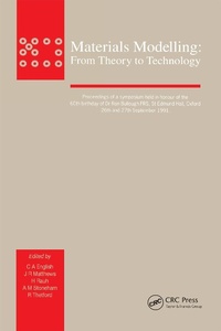 Abbildung von: Materials Modelling - CRC Press