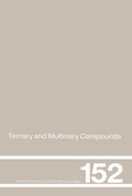 Cover: Ternary and Multinary Compounds - CRC Press