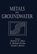 Cover: Metals in Groundwater - CRC Press