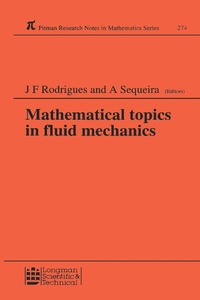 Abbildung von: Mathematical Topics in Fluid Mechanics - Chapman & Hall/CRC