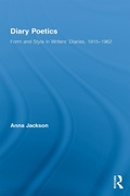 Cover: Diary Poetics - Routledge