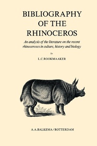 Abbildung von: Bibliography of the Rhinoceros - CRC Press