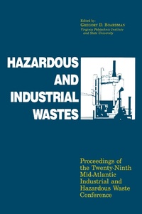 Abbildung von: Hazardous and Industrial Waste Proceedings, 29th Mid-Atlantic Conference - CRC Press