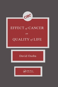 Abbildung von: Effect of Cancer On Quality of Life - CRC Press