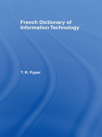 Abbildung von: French Dictionary of Information Technology - Routledge