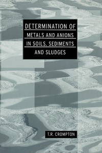 Abbildung von: Determination of Metals and Anions in Soils, Sediments and Sludges - CRC Press