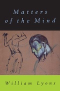 Cover: Matters of the Mind - Routledge
