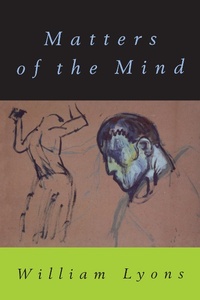 Abbildung von: Matters of the Mind - Routledge