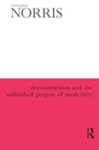 Cover: Deconstruction and the 'Unfinished Project of Modernity' - Routledge