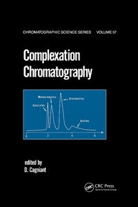 Abbildung von: Complexation Chromatography - CRC Press