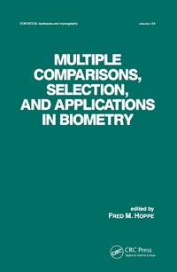 Bild: Multiple Comparisons, Selection and Applications in Biometry - CRC Press
