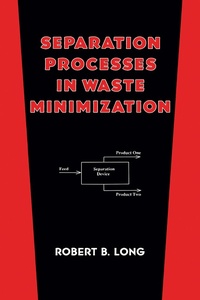 Abbildung von: Separation Processes in Waste Minimization - CRC Press