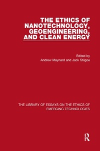 Abbildung von: The Ethics of Nanotechnology, Geoengineering, and Clean Energy - Routledge