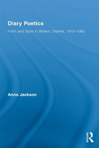 Enlarge image Cover: Diary Poetics - Routledge