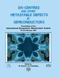 Cover: D(X) Centres and other Metastable Defects in Semiconductors, Proceedings of the INT Symposium, Mauterndorf, Austria, 18-22 February 1991 - CRC Press