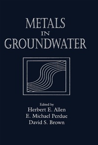 Enlarge image Cover: Metals in Groundwater - CRC Press