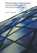 Cover: Shareholder Participation and the Corporation - Taylor & Francis