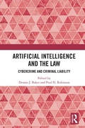 Cover: Artificial Intelligence and the Law - Routledge