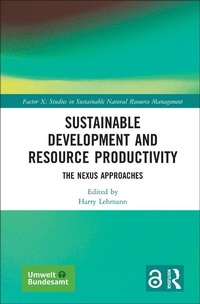 Enlarge image Cover: Sustainable Development and Resource Productivity - Routledge