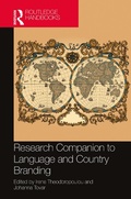 Cover: Research Companion to Language and Country Branding - Routledge