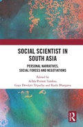 Cover: Social Scientist in South Asia - Routledge India