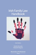 Cover: Irish Family Law Handbook - Bloomsbury Professional
