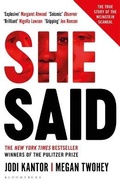 Cover: She Said - Bloomsbury Publishing PLC