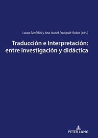 Abbildung von: Traducción e Interpretación: entre investigación y didáctica - Peter Lang Verlag
