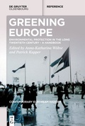 Cover: Greening Europe - De Gruyter Oldenbourg
