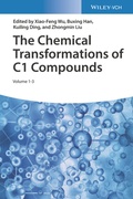Cover: The Chemical Transformations of C1 Compounds - Wiley-VCH