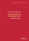 Cover: Ideologiekritik und Wirkungsgeschichte - Peter Lang Verlag