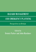 Cover: Hazard Management and Emergency Planning - Routledge