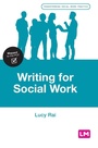 Cover: Writing for Social Work - Learning Matters Ltd