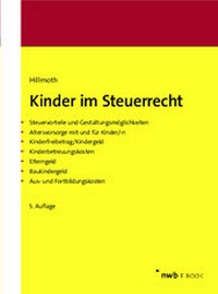 Abbildung von: Kinder im Steuerrecht - NWB