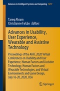 Cover: Advances in Usability, User Experience, Wearable and Assistive Technology - Springer