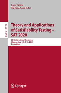 Abbildung von: Theory and Applications of Satisfiability Testing - SAT 2020 - Springer