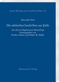 Abbildung von: Die sabäischen Inschriften aus ?afar - Harrassowitz Verlag