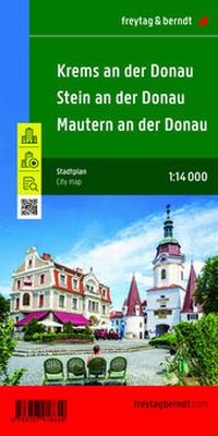 Abbildung von: Krems an der Donau mit Stein und Mautern, Stadtplan 1:14.000 - Freytag-Berndt und ARTARIA