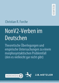 Abbildung von: NonV2-Verben im Deutschen - J.B. Metzler