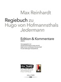 Cover: Max Reinhardt: Regiebuch zu Hugo von Hofmannsthals "Jedermann" | Edition & Kommentare - Hollitzer Wissenschaftsverlag