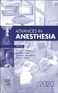 Cover: Advances in Anesthesia, 2020: Volume 38-1 - Elsevier